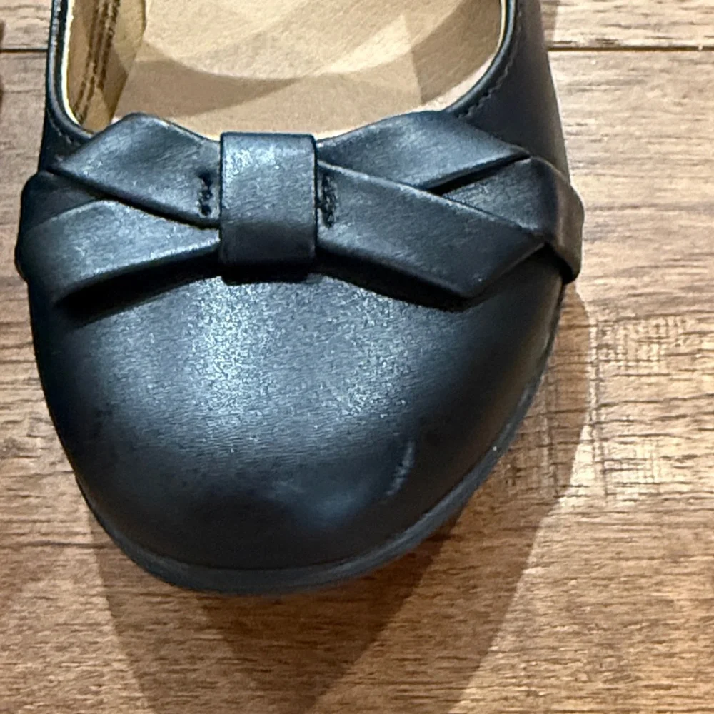 Cat & Jack Girls Black Ballet Flats - NWT - Size 1 - Grow With You